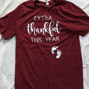 ♥️Extra Thankful Pregnancy Announcement Shirt